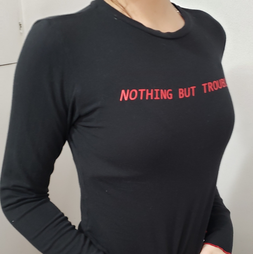 Forever 21 "Nothing But Trouble" Top